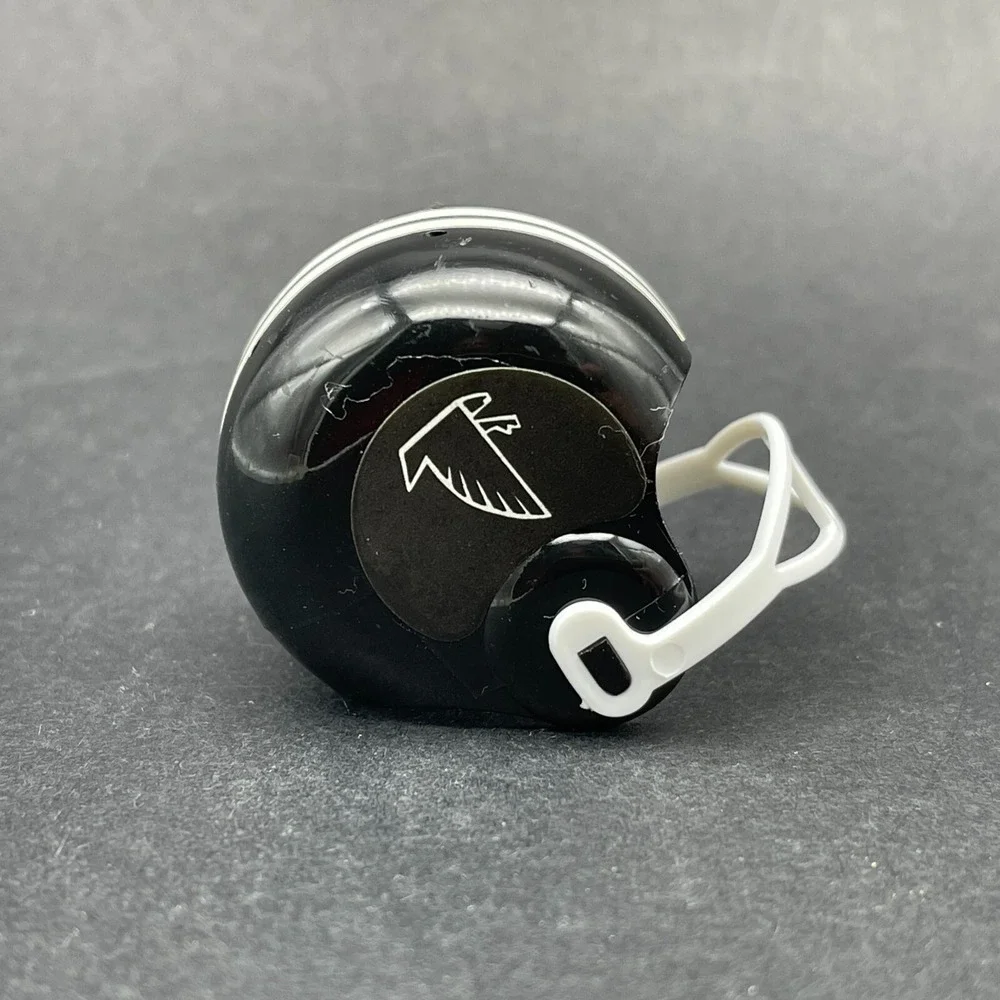 Atlantic Falcons Vintage Plastic Mini Helmet 1970s NFL OPI Gumball Machine #24